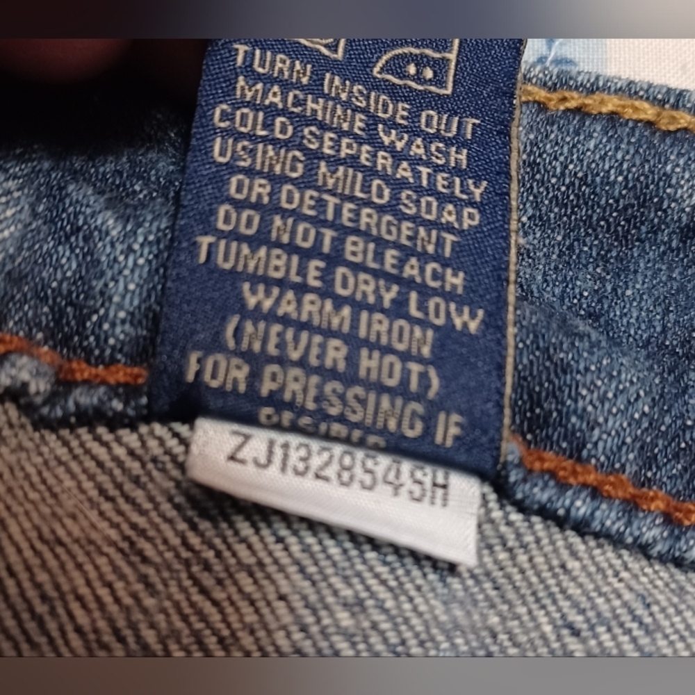 ZCO Premium Dark Blue Straight Leg Denim Jeans - Picture 10 of 10